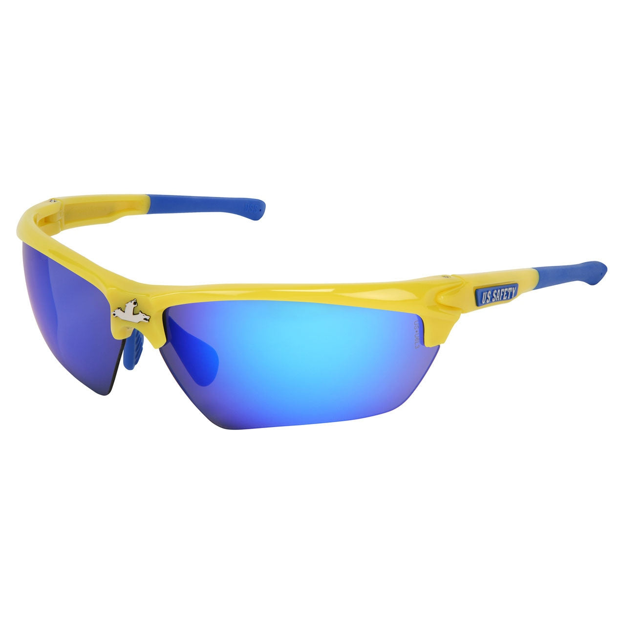 MCR-MCR Dominator Glasses Yellow Polycarbonate One Size - 12 per Box-MedTech-1